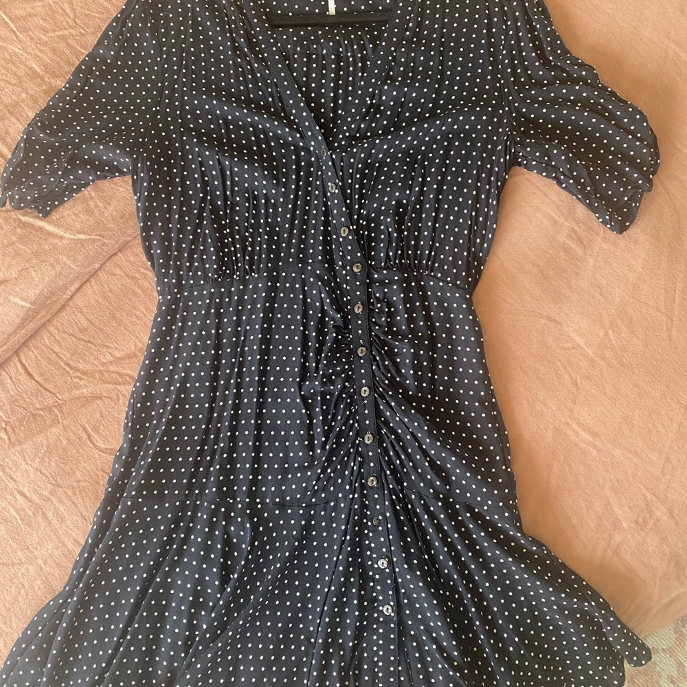 Free People polka dot dress